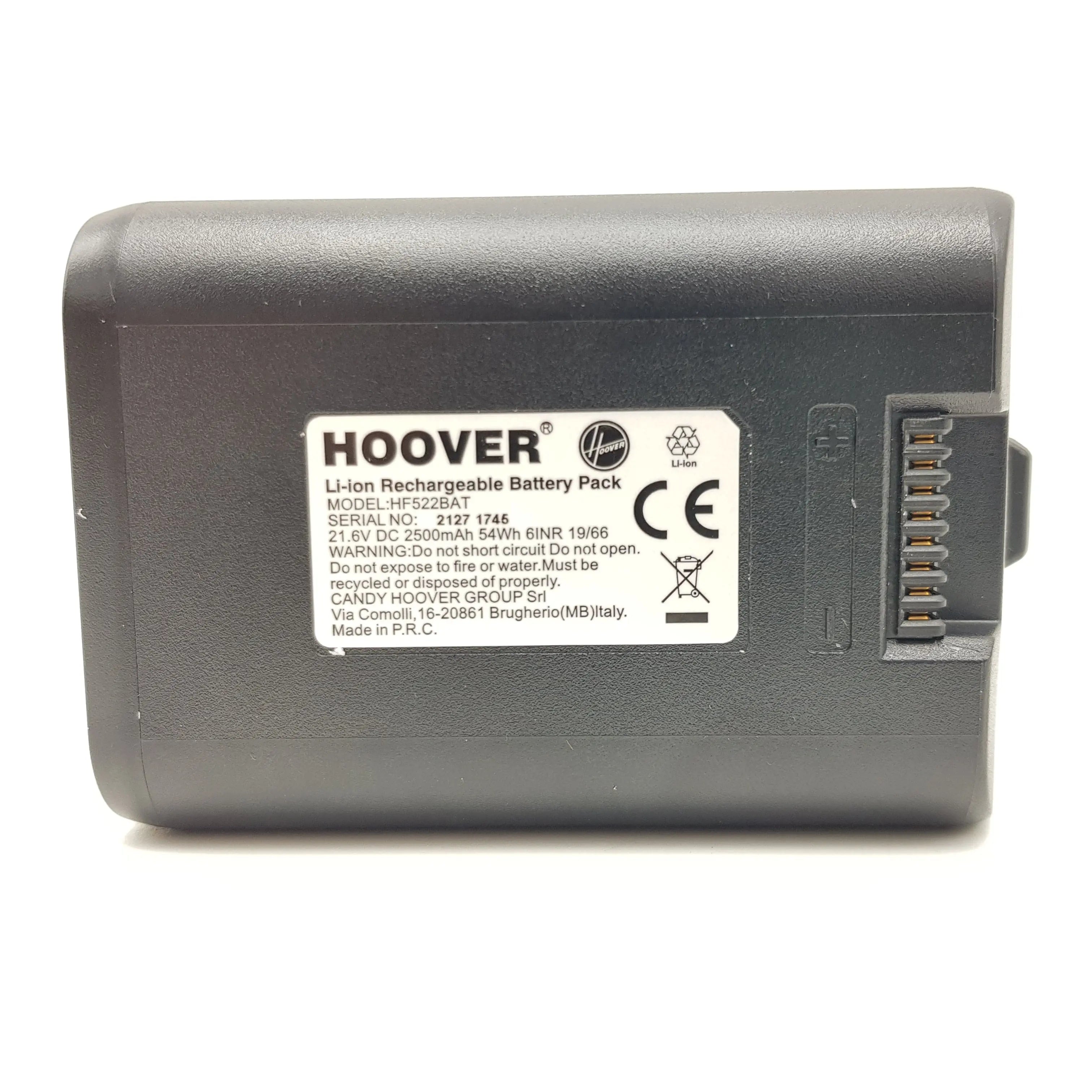 Batteria al litio B011 per scopa Hoover H-FREE 500 HOOVER