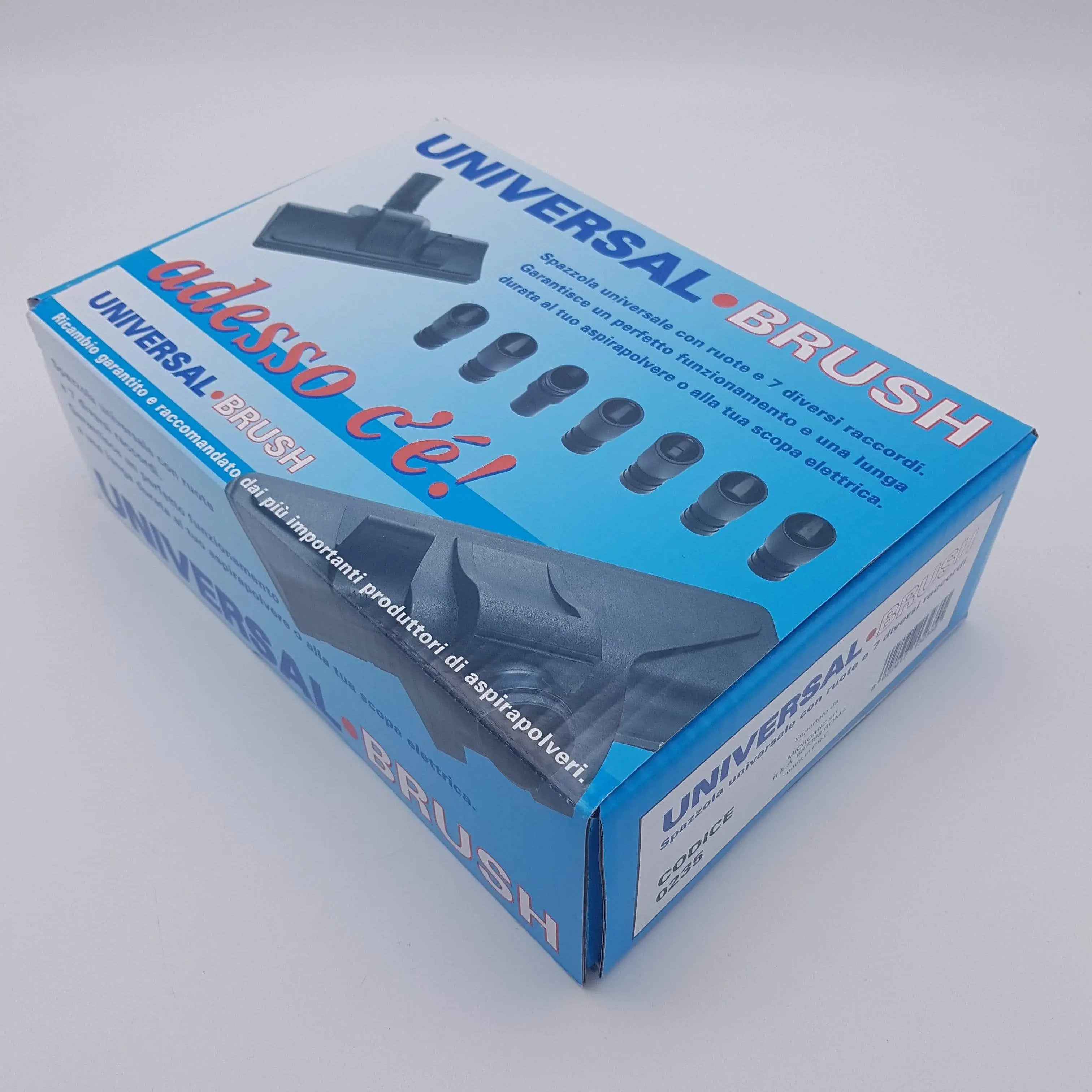 Spazzola con ruote universale per aspirapolvere Combi Brush con 7 raccordi MICROMIC