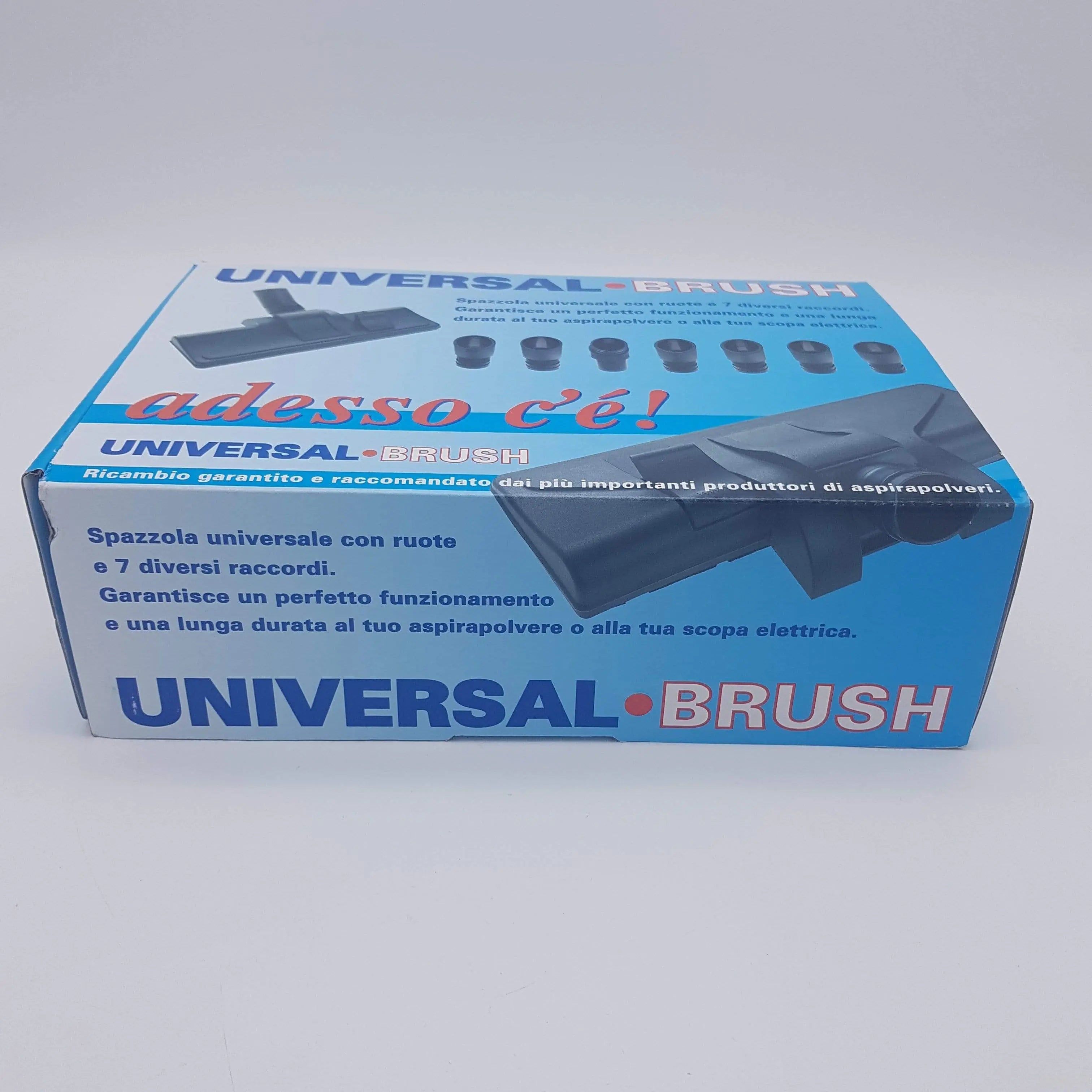 Spazzola con ruote universale per aspirapolvere Combi Brush con 7 raccordi MICROMIC