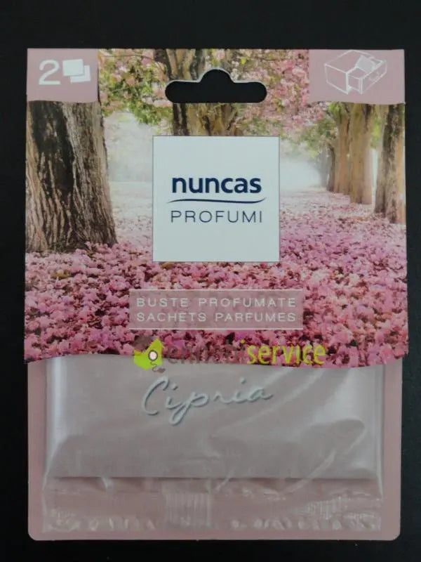 Buste 2pz profumate cassetti cipria Nuncas NUNCAS