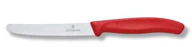 Coltelli Tavola ondulato Classico Rosso VICTORINOX VICTORINOX