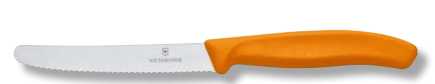 Coltello Tavola Ondululato Arancione VICTORINOX VICTORINOX