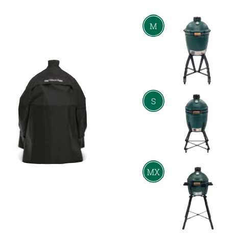 Copertura uovo integrato nel nest M, S e supporto per MX Barbecue Big Green Egg Big Green Egg