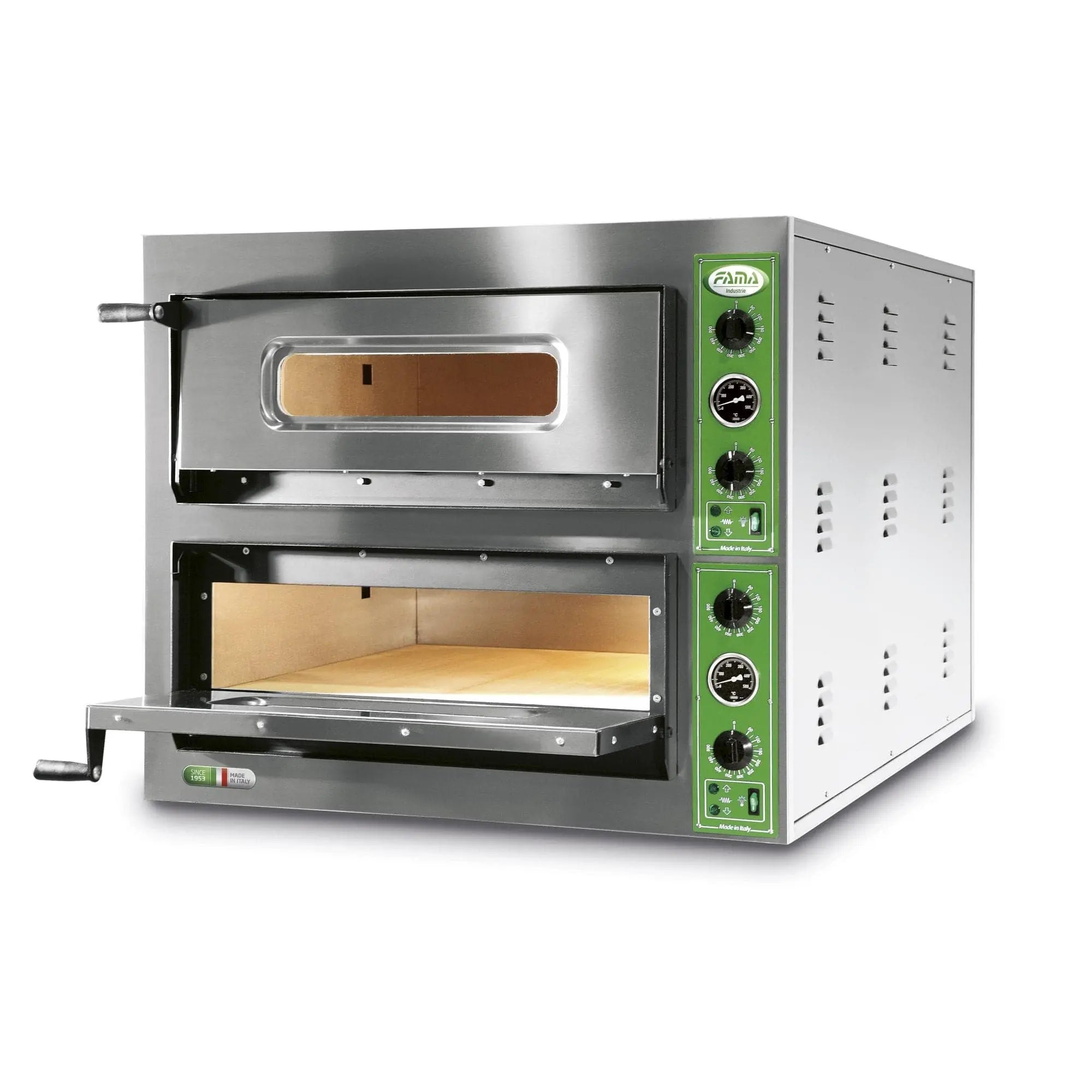 Forno per pizza inox 8 pizze Ø36 CM B8+8M Monofase Fama FAMA