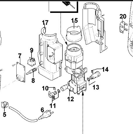 Giunto per Idropulitrice Black+Decker BXPW1300E Ennebiservice