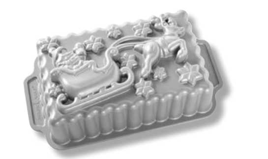 Stampo Santa's Sleigh Loaf Nordic Ware Nordic Ware