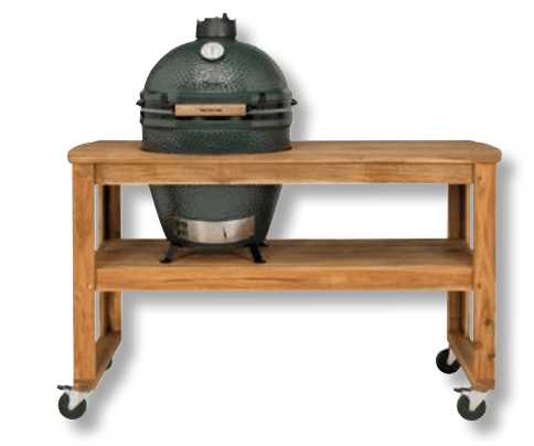 Tavolo In Acacia per L Barbecue Big Green Egg Big Green Egg