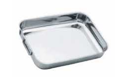 Teglia rettangolare 40x28 cm Inox Omra OMRA