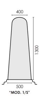 Telo terylene azzurro 1300X500x400mm UNIVERSALE post Prima Prima