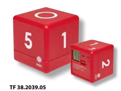 Timer Cubo Rosso TFA TFA