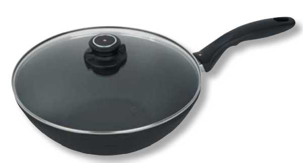 Wok con coperchio Ø 28Cm induzione Swiss Diamond Swiss Diamond