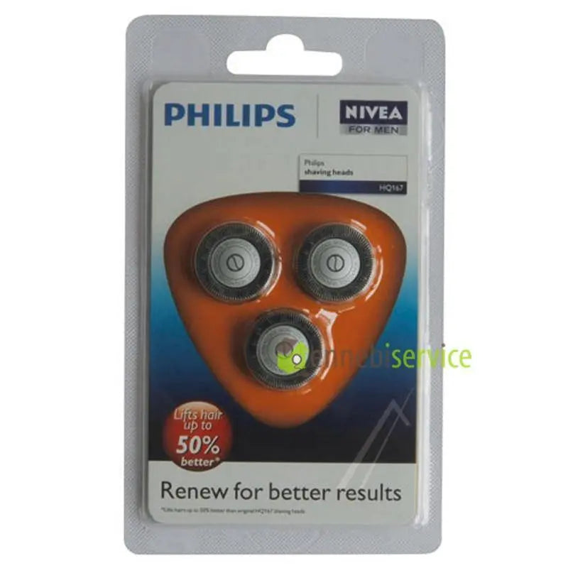 confezione 3 testine per  rasoio philips hq167-50 PHILIPS