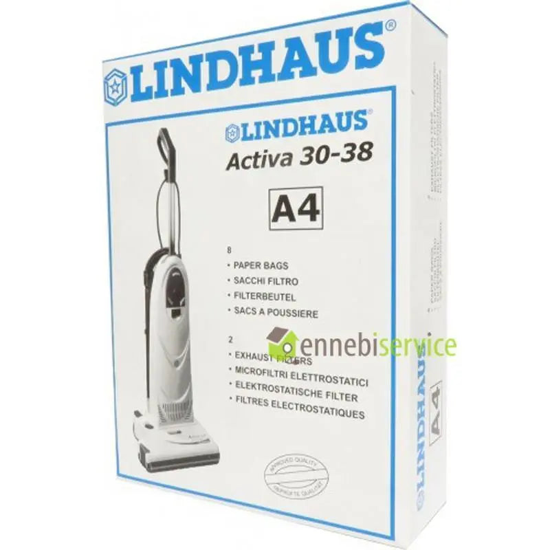 sacchi carta lindhaus a4 5 pz originali LINDHAUS