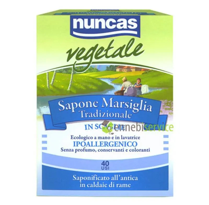 sapone marsiglia a scaglie 400g NUNCAS