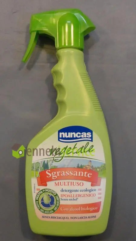 sgrassante vegetale multiuso ecologico 500 ml NUNCAS