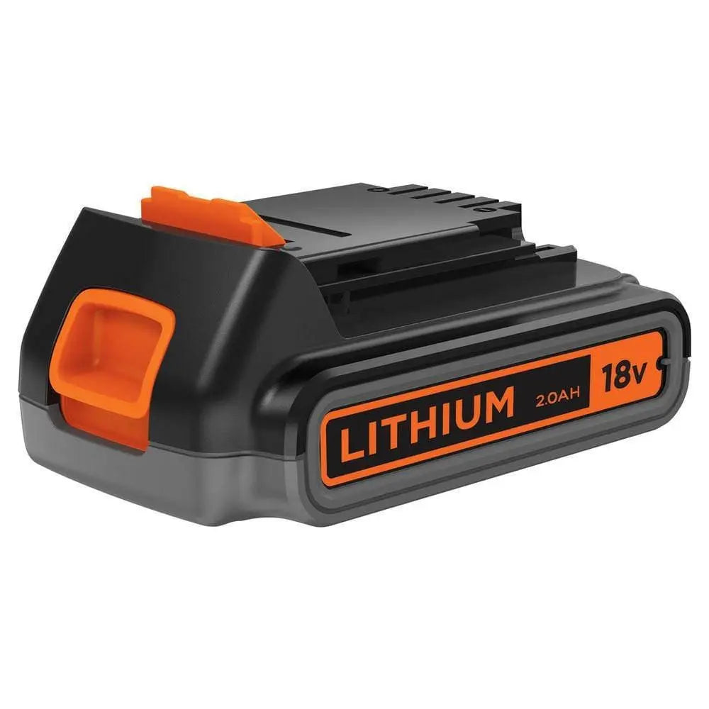 Batteria Litio 18v-2.0ah trapano elettrico Black+Decker BL2018 BLACK+DECKER