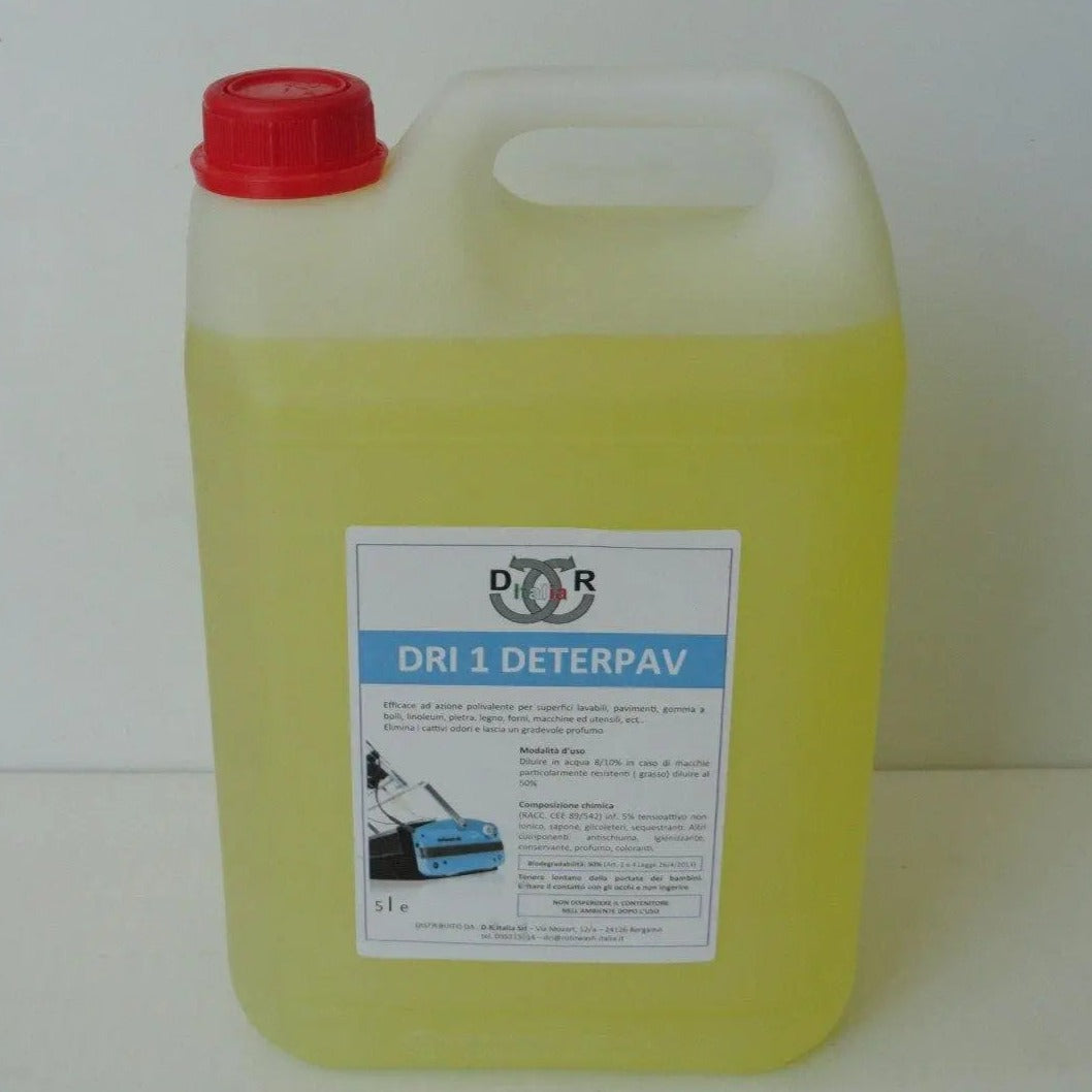 Detergente in tanica da 5lt polivalente per superfici rigide Rotowash ROTOWASH