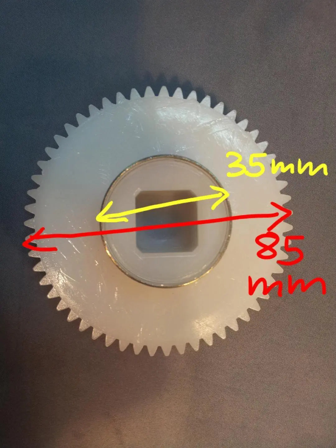 Ingranaggi nylon motoriduttore n3 Reber REBER