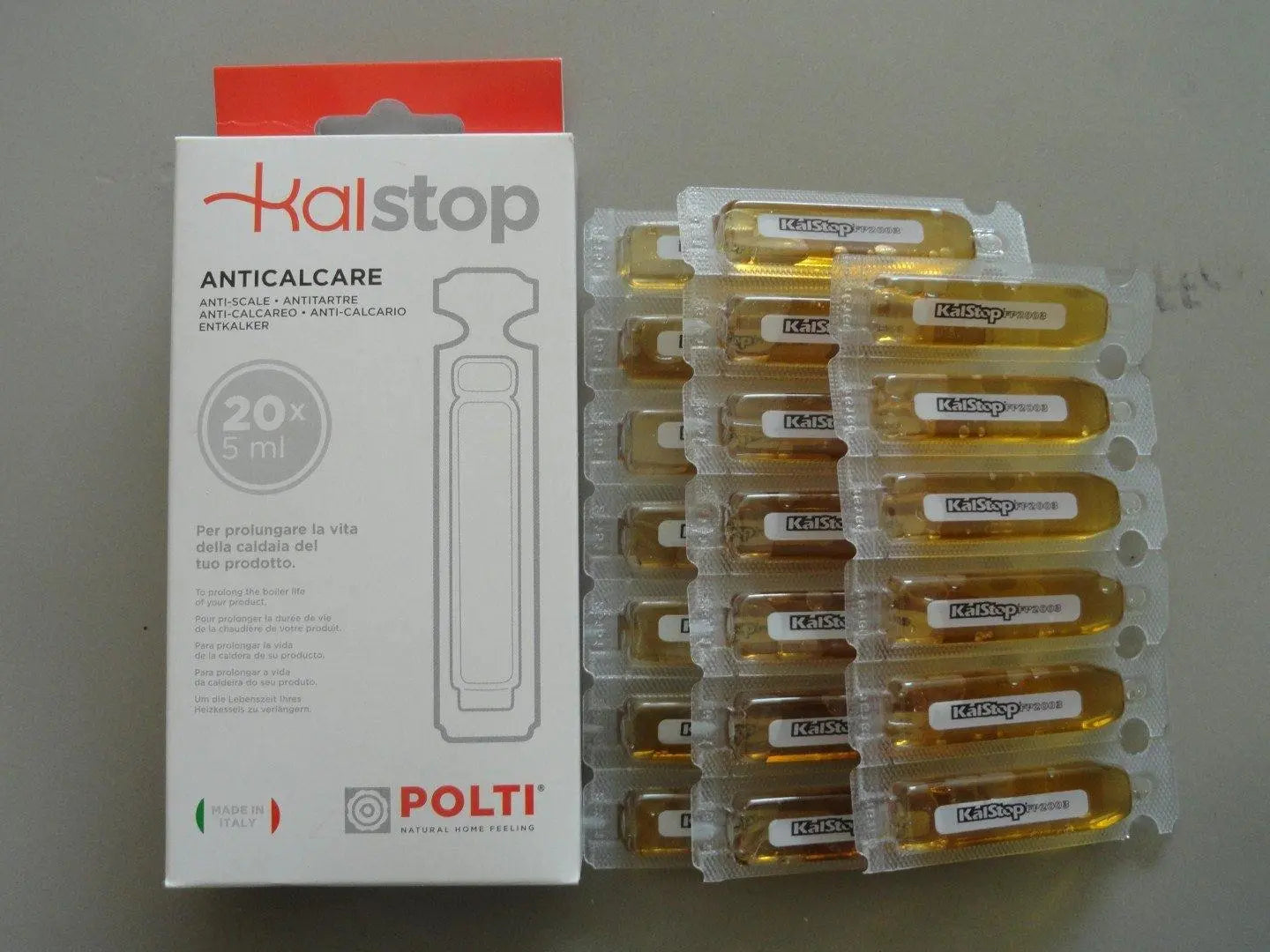 Kalstop 20 fiale anticalcare Polti POLTI