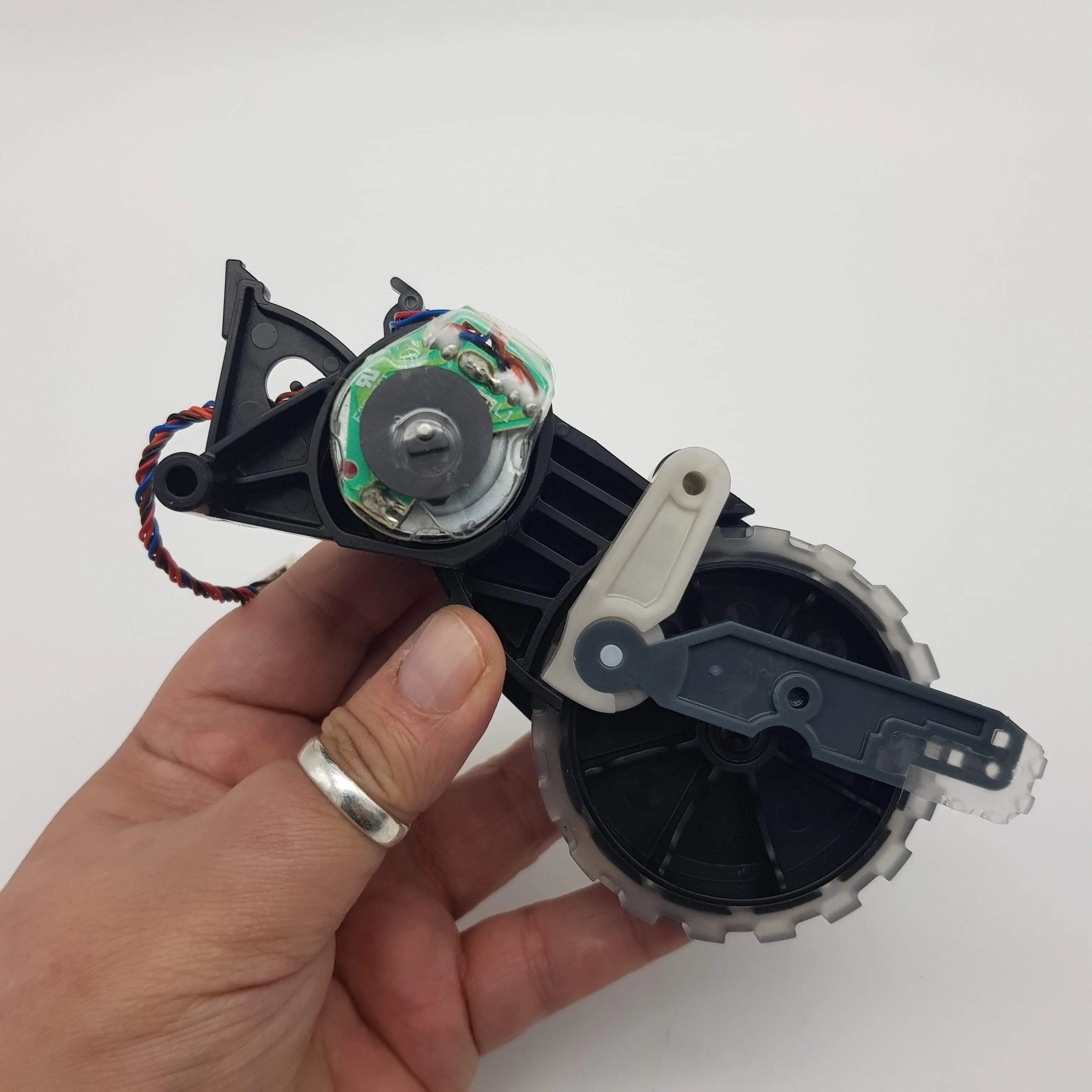 Ruota sinistra con motore per robot Vorwerk Vr200 Vr300 Ennebiservice