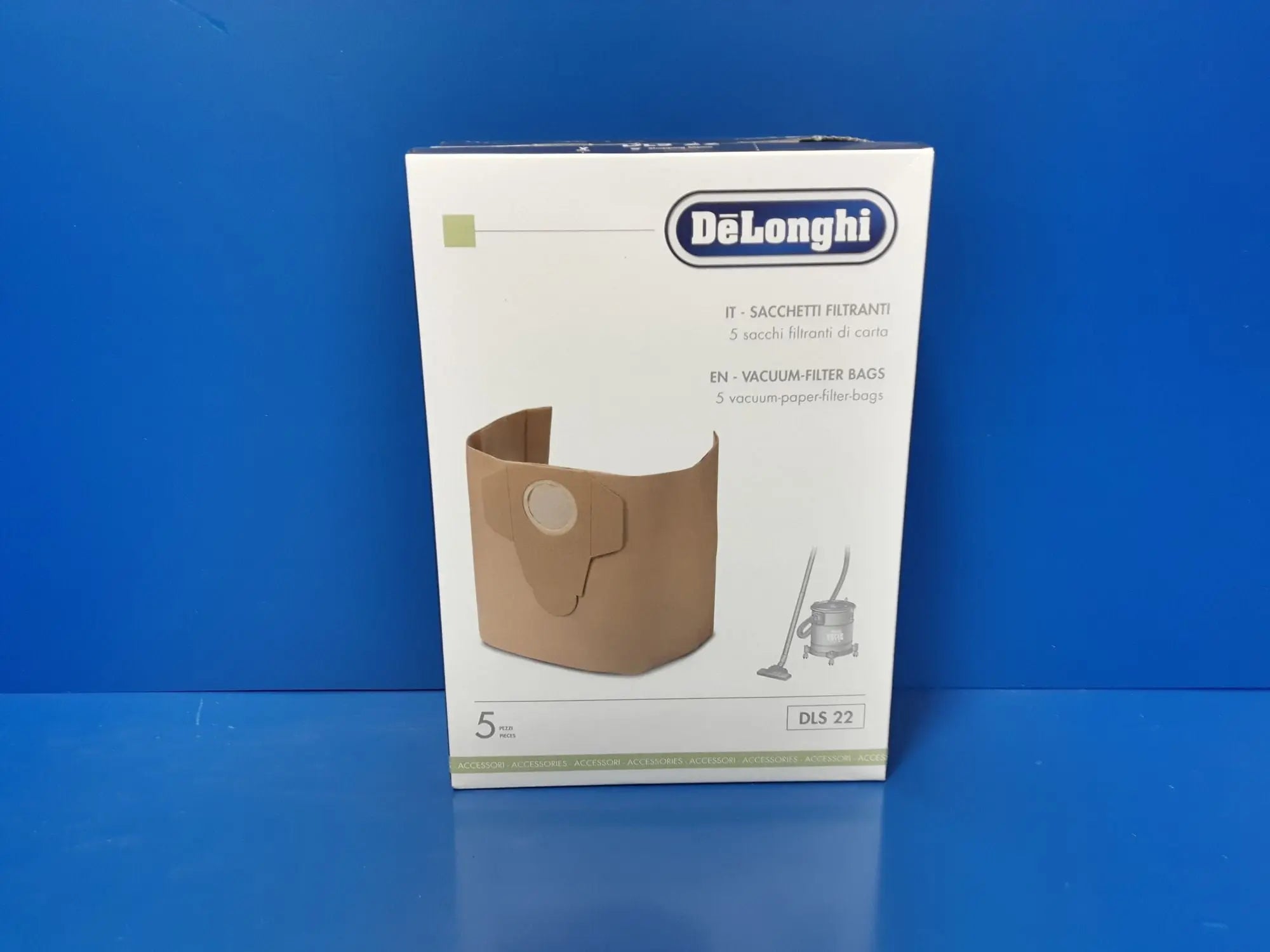 Sacchetti per aspirapolvere supertutto Delonghi XD DE LONGHI