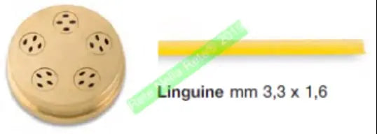 Trafila bronzo pro linguine 3.3mm per macchina per la Pasta "Chef in casa" Imperia IMPERIA