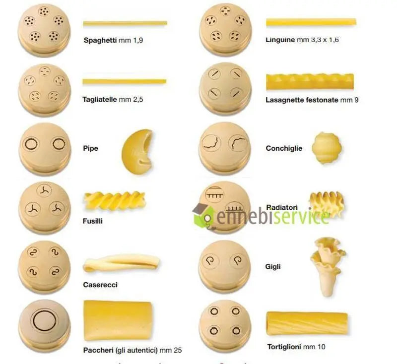 Trafila bronzo pro paccheri 25mm per macchina per la Pasta "Chef in casa" Imperia IMPERIA